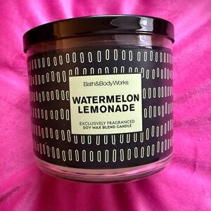 Bath & Body Works Watermelon Lemonade 3 Wick Candle -